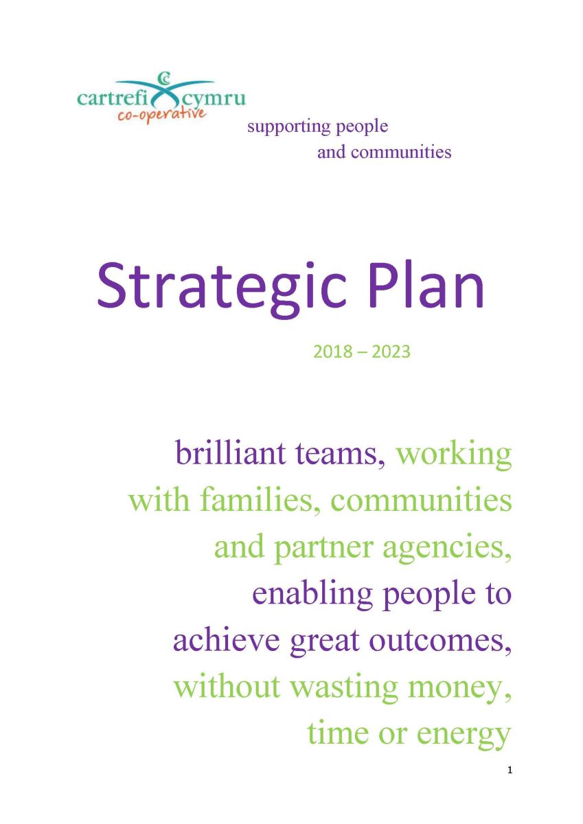 Cartrefi Cymru Strategic Plan